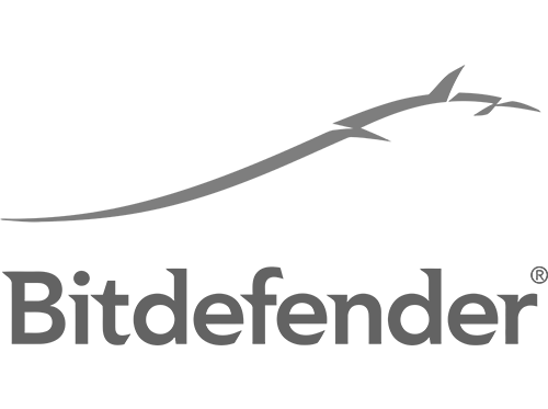 Grey Bitdefender logo